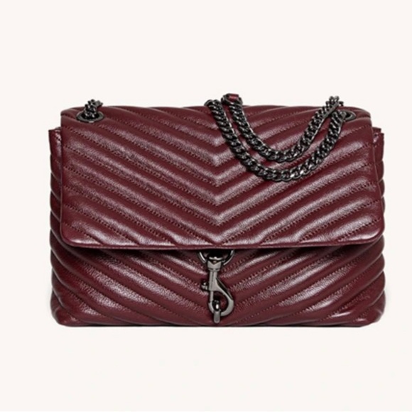 Rebecca Minkoff Handbags - Rebecca Minkoff Edie Crossbody in Cherrywood